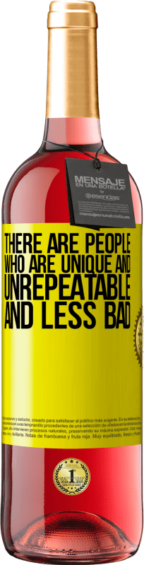 «There are people who are unique and unrepeatable. And less bad» ROSÉ Edition