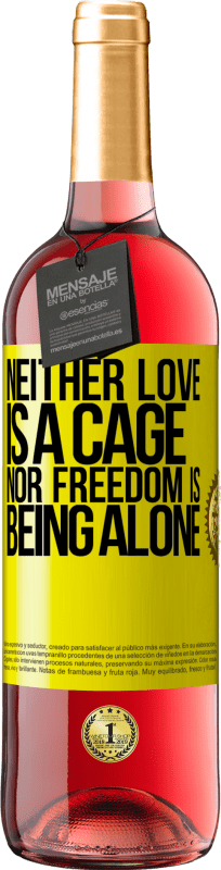 «Ни любовь не клетка, ни свобода не одиноки» Издание ROSÉ