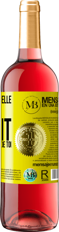 «Prends soin d'elle. Tu ne sais pas comment elle sourit quand elle parle de toi» Édition ROSÉ