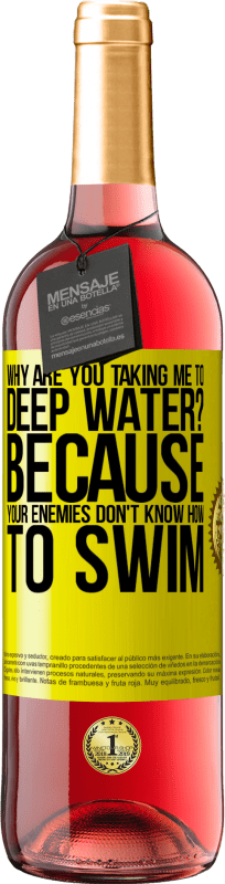 «你为什么要带我去深水因为你的敌人不懂游泳» ROSÉ版