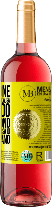 «Le persone non sono povere a causa del modo in cui vivono. È povero a causa di come pensa» Edizione ROSÉ