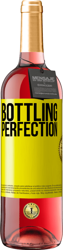 29,95 € Free Shipping | Rosé Wine ROSÉ Edition Bottling perfection Yellow Label. Customizable label Young wine Harvest 2023 Tempranillo