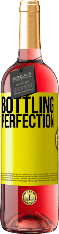 29,95 € | Vino rosato Edizione ROSÉ Bottling perfection Etichetta Gialla. Etichetta personalizzabile Vino giovane Raccogliere 2023 Tempranillo