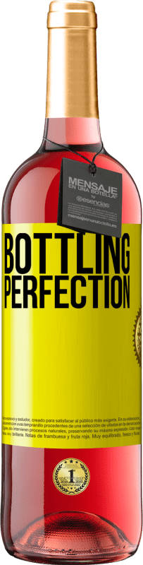 29,95 € | Vinho rosé Edição ROSÉ Bottling perfection Etiqueta Amarela. Etiqueta personalizável Vinho jovem Colheita 2023 Tempranillo