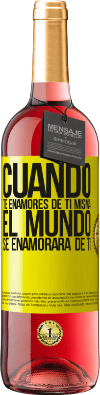 «Cuando te enamores de ti misma, el mundo se enamorará de ti» Edición ROSÉ