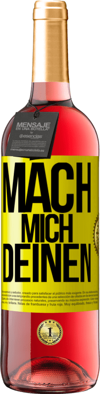 29,95 € Kostenloser Versand | Roséwein ROSÉ Ausgabe Mach mich Deinen Gelbes Etikett. Anpassbares Etikett Junger Wein Ernte 2025 Tempranillo