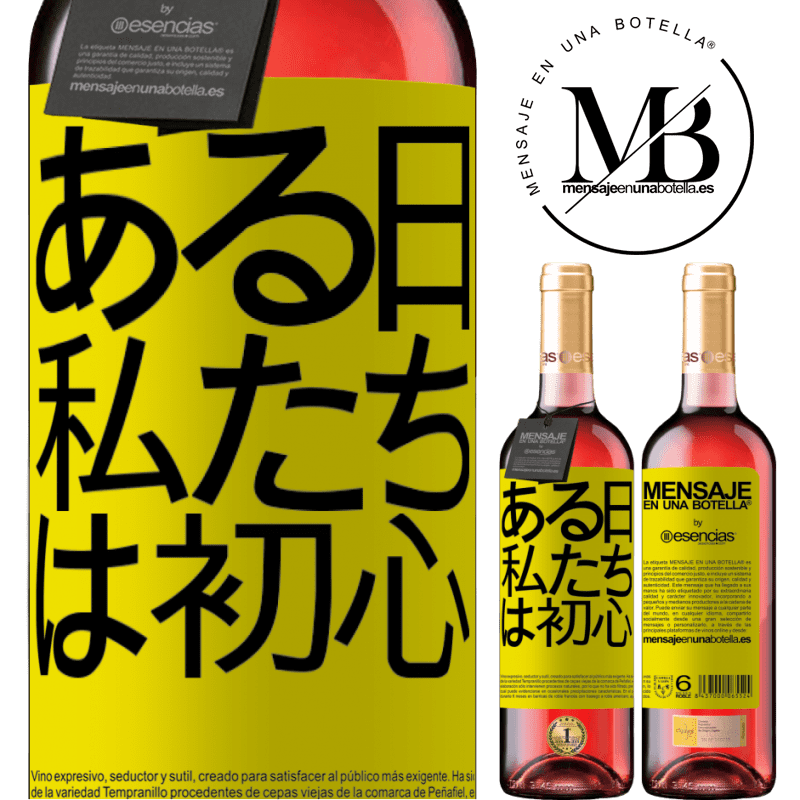«ある日私たちは初心者でした» ROSÉエディション