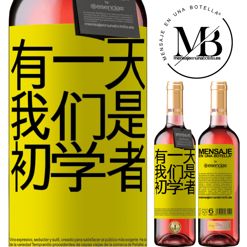 «有一天我们是初学者» ROSÉ版