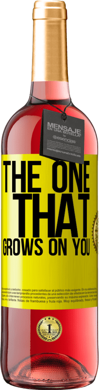 29,95 € | Rosé Wine ROSÉ Edition The one that grows on you Yellow Label. Customizable label Young wine Harvest 2023 Tempranillo