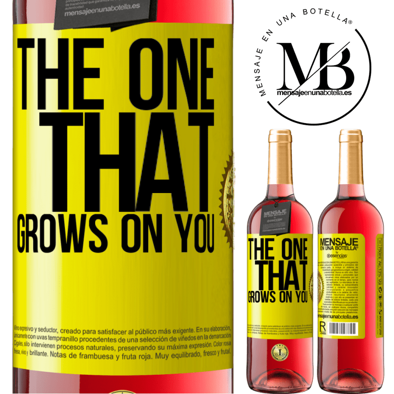 29,95 € Free Shipping | Rosé Wine ROSÉ Edition The one that grows on you Yellow Label. Customizable label Young wine Harvest 2021 Tempranillo