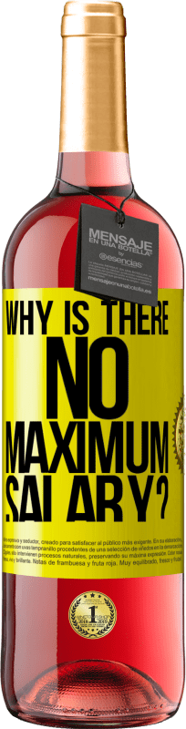 29,95 € 免费送货 | 桃红葡萄酒 ROSÉ版 为什么没有最高工资？ 黄色标签. 可自定义的标签 青年酒 收成 2025 Tempranillo