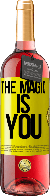 29,95 € | Rosé Wine ROSÉ Edition The magic is you Yellow Label. Customizable label Young wine Harvest 2023 Tempranillo