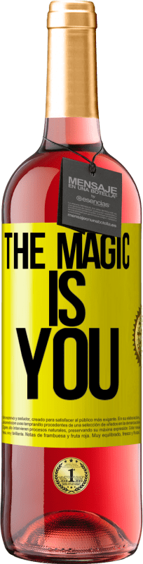 29,95 € | Rosé Wine ROSÉ Edition The magic is you Yellow Label. Customizable label Young wine Harvest 2024 Tempranillo