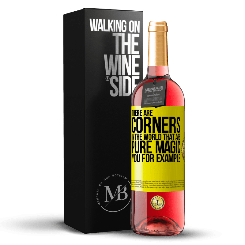 29,95 € Free Shipping | Rosé Wine ROSÉ Edition There are corners in the world that are pure magic. You for example Yellow Label. Customizable label Young wine Harvest 2024 Tempranillo