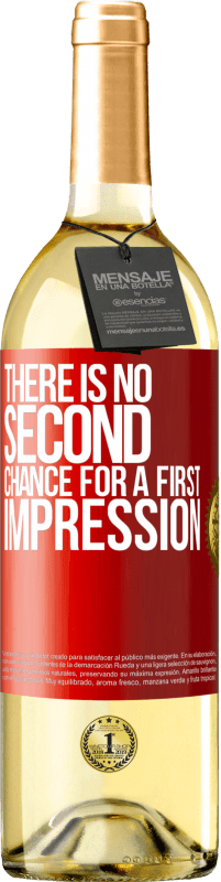 29,95 € | White Wine WHITE Edition There is no second chance for a first impression Red Label. Customizable label Young wine Harvest 2022 Verdejo