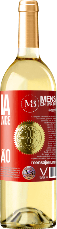 «Não há segunda chance para uma primeira impressão» Edição WHITE