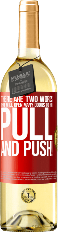 «有两个词可以为您打开许多大门！» WHITE版