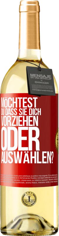 29,95 € | Weißwein WHITE Ausgabe Möchtest du, dass sie dich vorziehen oder auswählen? Rote Markierung. Anpassbares Etikett Junger Wein Ernte 2024 Verdejo