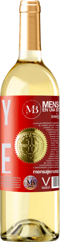 «Happy Hallo-Wine» Edición WHITE