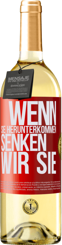 29,95 € | Weißwein WHITE Ausgabe Wenn Sie herunterkommen, senken wir Sie Rote Markierung. Anpassbares Etikett Junger Wein Ernte 2024 Verdejo