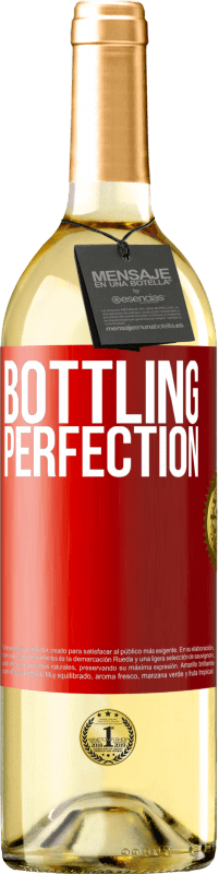 29,95 € Бесплатная доставка | Белое вино Издание WHITE Bottling perfection Красная метка. Настраиваемая этикетка Молодое вино Урожай 2025 Verdejo