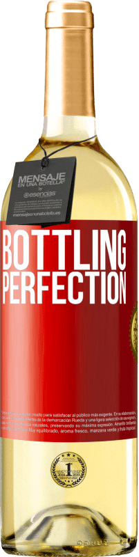 29,95 € Spedizione Gratuita | Vino bianco Edizione WHITE Bottling perfection Etichetta Rossa. Etichetta personalizzabile Vino giovane Raccogliere 2025 Verdejo