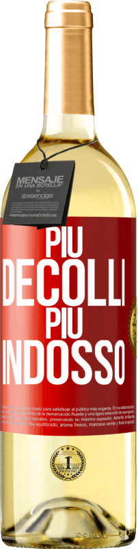 29,95 € | Vino bianco Edizione WHITE Più decolli, più indosso Etichetta Rossa. Etichetta personalizzabile Vino giovane Raccogliere 2024 Verdejo