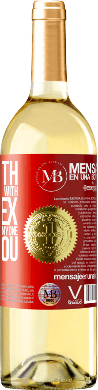 «Stay with who wakes you up with oral sex, that good morning anyone gives you» WHITE Edition