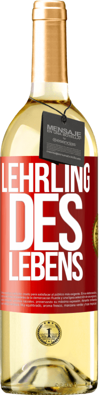 29,95 € | Weißwein WHITE Ausgabe Lehrling des Lebens Rote Markierung. Anpassbares Etikett Junger Wein Ernte 2023 Verdejo