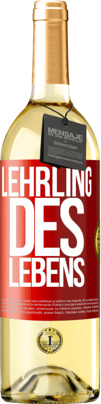 29,95 € | Weißwein WHITE Ausgabe Lehrling des Lebens Rote Markierung. Anpassbares Etikett Junger Wein Ernte 2024 Verdejo