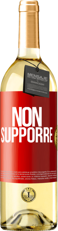 29,95 € | Vino bianco Edizione WHITE Non supporre Etichetta Rossa. Etichetta personalizzabile Vino giovane Raccogliere 2023 Verdejo