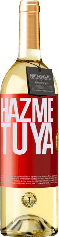 29,95 € | Vino Blanco Edición WHITE Hazme tuya Etiqueta Roja. Etiqueta personalizable Vino joven Cosecha 2023 Verdejo