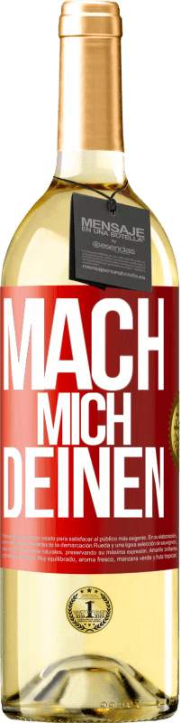 29,95 € | Weißwein WHITE Ausgabe Mach mich Deinen Rote Markierung. Anpassbares Etikett Junger Wein Ernte 2024 Verdejo