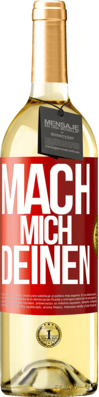 29,95 € Kostenloser Versand | Weißwein WHITE Ausgabe Mach mich Deinen Rote Markierung. Anpassbares Etikett Junger Wein Ernte 2025 Verdejo