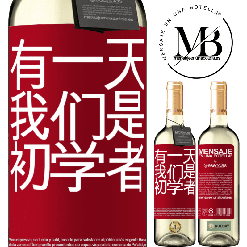 «有一天我们是初学者» WHITE版
