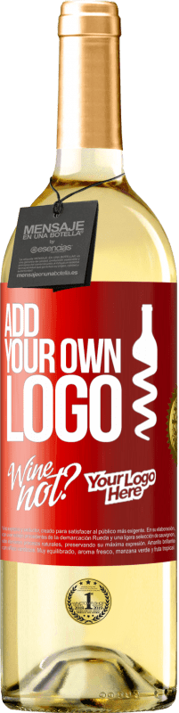 29,95 € | White Wine WHITE Edition Add your own logo Red Label. Customizable label Young wine Harvest 2024 Verdejo