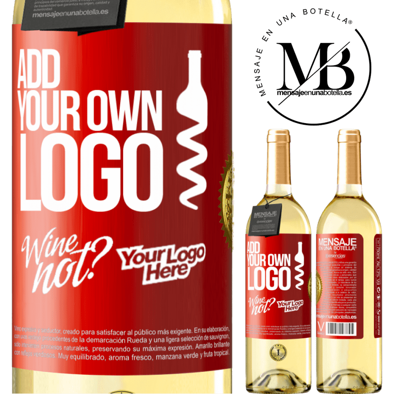 29,95 € Free Shipping | White Wine WHITE Edition Add your own logo Red Label. Customizable label Young wine Harvest 2023 Verdejo