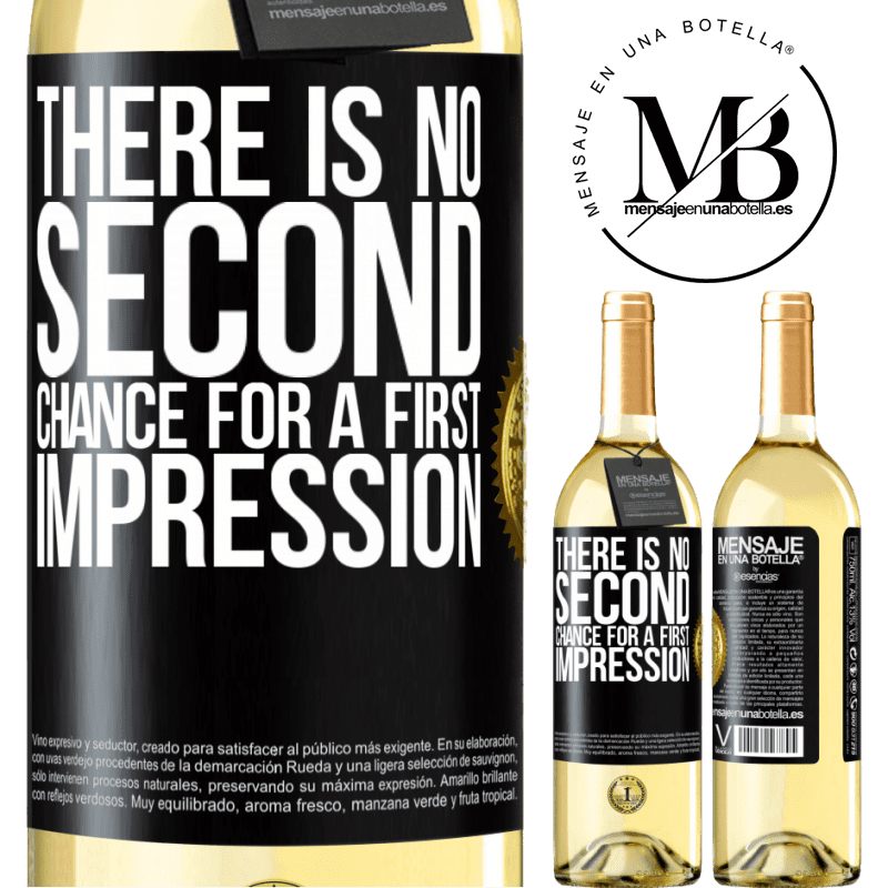 29,95 € Free Shipping | White Wine WHITE Edition There is no second chance for a first impression Black Label. Customizable label Young wine Harvest 2024 Verdejo