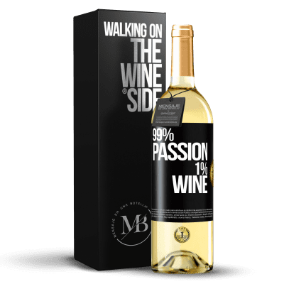 «99% passion, 1% wine» WHITE Ausgabe