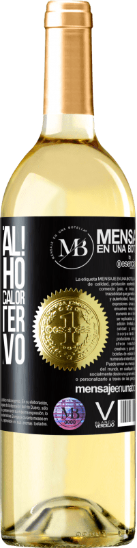 «Feliz Natal! Este vinho lhe dará o mesmo calor que o suéter de uma avó» Edição WHITE