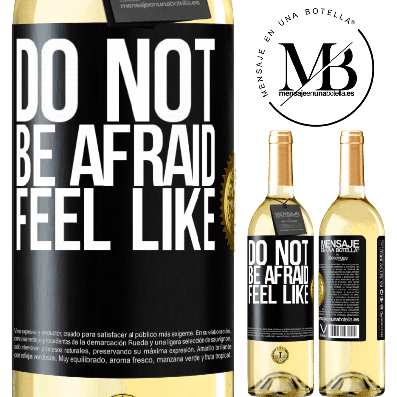 29,95 € Free Shipping | White Wine WHITE Edition Do not be afraid. Feel like Black Label. Customizable label Young wine Harvest 2024 Verdejo