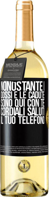 29,95 € | Vino bianco Edizione WHITE Nonostante i dossi e le cadute, sono qui con te. Cordiali saluti, il tuo telefono Etichetta Nera. Etichetta personalizzabile Vino giovane Raccogliere 2025 Verdejo