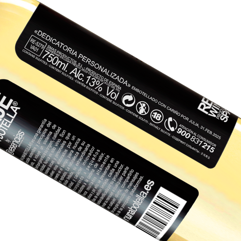 Total traceability. «Neither the past tense is so simple nor the future so perfect» WHITE Edition