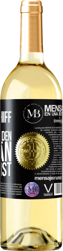 «Es geht nicht um das Schiff, das du hast, sondern um den Kapitän, der du bist» WHITE Ausgabe