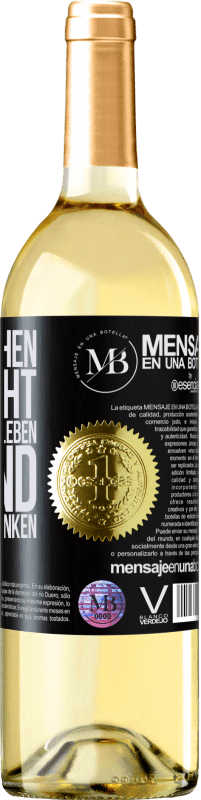 «Die Menschen sind nicht arm, wegen ihres Lebensstils, sie sind arm, wegen ihrer Art zu denken» WHITE Ausgabe