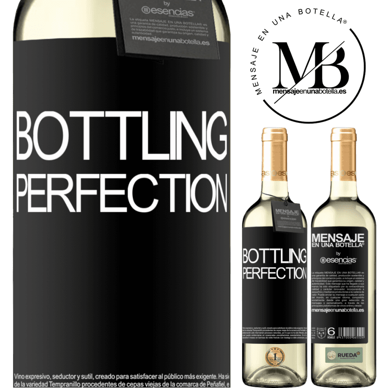 «Bottling perfection» WHITEエディション