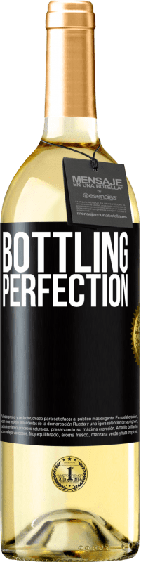 29,95 € | Vin blanc Édition WHITE Bottling perfection Étiquette Noire. Étiquette personnalisable Vin jeune Récolte 2023 Verdejo
