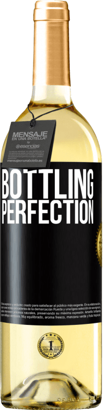 29,95 € | Weißwein WHITE Ausgabe Bottling perfection Schwarzes Etikett. Anpassbares Etikett Junger Wein Ernte 2023 Verdejo