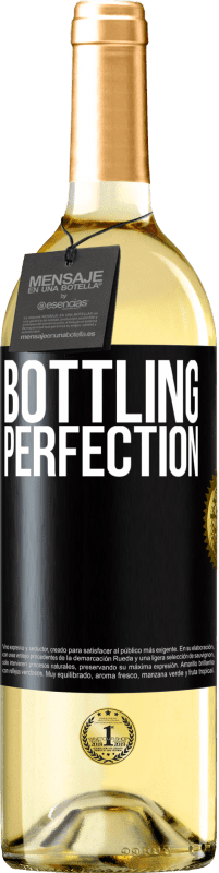 29,95 € | Vinho branco Edição WHITE Bottling perfection Etiqueta Preta. Etiqueta personalizável Vinho jovem Colheita 2023 Verdejo