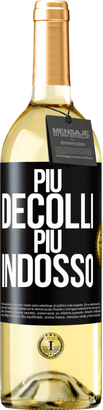 29,95 € | Vino bianco Edizione WHITE Più decolli, più indosso Etichetta Nera. Etichetta personalizzabile Vino giovane Raccogliere 2024 Verdejo